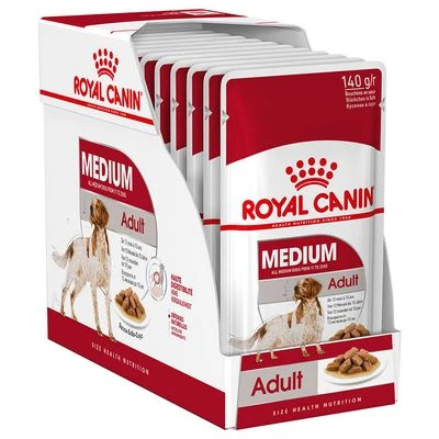 Royal Canin Medium Adult en salsa para perros Royal Canin Medium Adult En Salsa Para Perros -Bravery Tienda