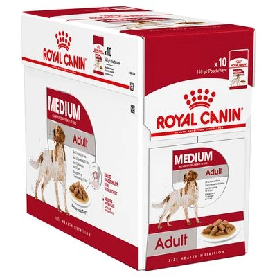 Royal Canin Medium Adult en salsa para perros Royal Canin Medium Adult En Salsa Para Perros -Bravery Tienda