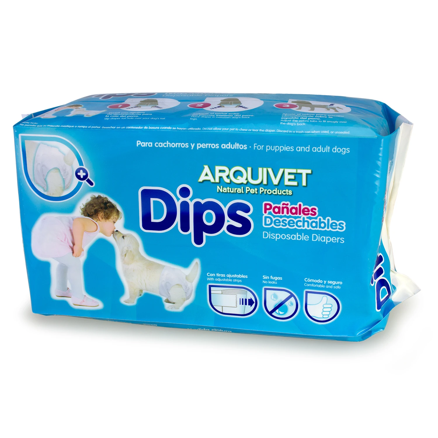 Arquidips Pañales desechables Arquidips Pañales Desechables -Bravery Tienda 8435117819665