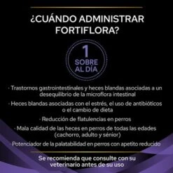 Purina Pro Plan FortiFlora Canine Probiotic Complemento Alimenticio Para Perros -Bravery Tienda 8445290041111 4 modo de empleo 2