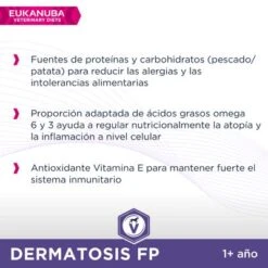 Eukanuba VETERINARY DIETS Dermatosis Pienso Para Perros -Bravery Tienda 8710255129938 2 8