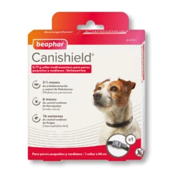 BEAPHAR Collar Canishield Antiparásitos Para Perros Pequeños