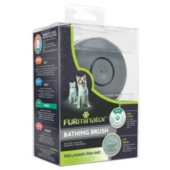 FURminator Bathing Brush Cepillo De Baño Para Mascotas -Bravery Tienda 92106 pla iams furminator bathing brush hs 05 7