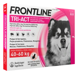 Pipetas Tri-Act Solución Spot-On para Perros de 40-60 Kg Frontline Pipetas Tri-Act Solución Spot-On Para Perros De 40-60 Kg -Bravery Tienda 92869 5 triact 3p