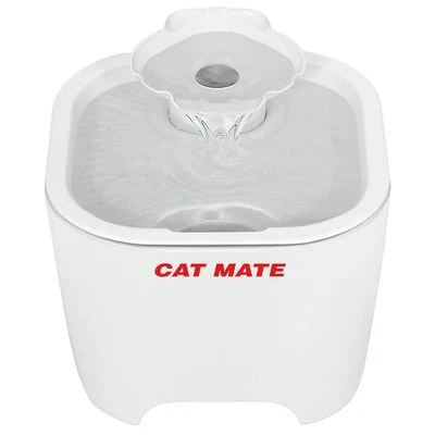 Bebedero fuente Cat Mate Concha de Pet Mate Bebedero Fuente Cat Mate Concha De Pet Mate -Bravery Tienda 95720 95722 32209 pla cat mate shell pet fountain 2