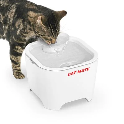 Bebedero fuente Cat Mate Concha de Pet Mate Bebedero Fuente Cat Mate Concha De Pet Mate -Bravery Tienda 95720 cat mate shell pet fountain hs 02 2 9