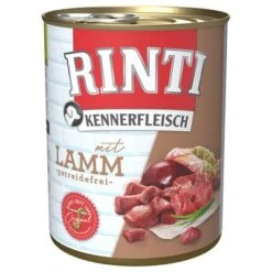 Pack Ahorro: Rinti Kennerfleisch 12 X 800 G -Bravery Tienda 98721 pla bilder rinti kennerfleisch lamm 800g hs 01 5