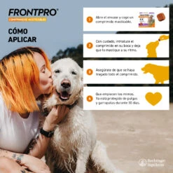 Comprimidos Masticables Antisitarios Perros De 10 A 25 Kg (68 Mg) -Bravery Tienda Frontpro Modo Uso 63bd357f26096