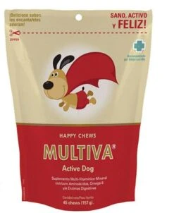 Multiva Active Dog 45 Chews -Bravery Tienda MP 002 636ce12aab9f8