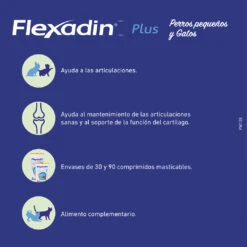 Vetoquinol Flexadin Plus Para Perros Pequeños Y Gatos -Bravery Tienda PW128 CarruselFlexadinPlus pequenos 3 638490db0fd8c