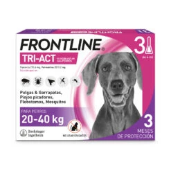 Frontline Pipetas Tri-Act Solución Spot-On Para Perros De 20-40 Kg