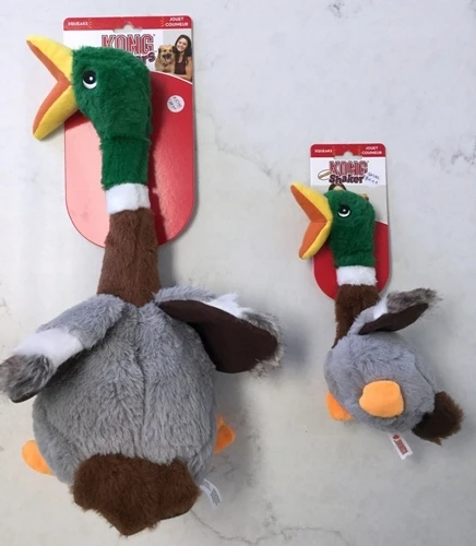 Peluche Shakers con Sonido Pato KONG Peluche Shakers Con Sonido Pato -Bravery Tienda ZABAWKA duzego psa SZARPAK kaczka KONG pluszak L Nazwa handlowa 68471 64f243f11fb0a