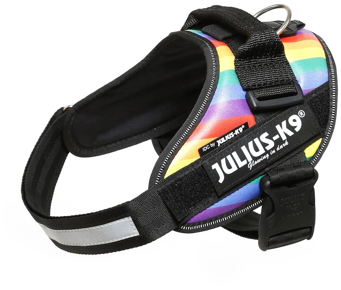 Arnés IDC Power Arco Iris Julius K9 Arnés IDC Power Arco Iris -Bravery Tienda arnes power idc arco iris 1
