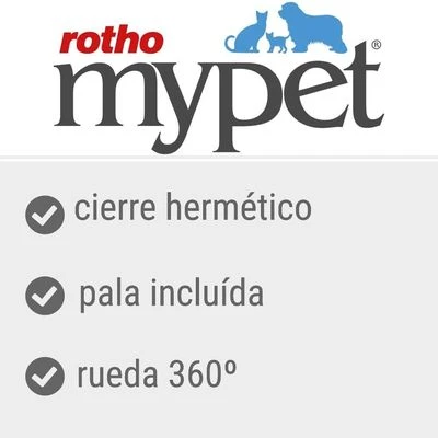 Contenedor de pienso Rotho MyPet Archie Contenedor De Pienso Rotho MyPet Archie -Bravery Tienda