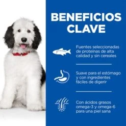 Hill's Science Plan Adult Hypoallergenic Large Breed Con Salmón 7 Hill's Science Plan Adult Hypoallergenic Large Breed Con Salmón -Bravery Tienda bk34513m ongoing key benefits 7