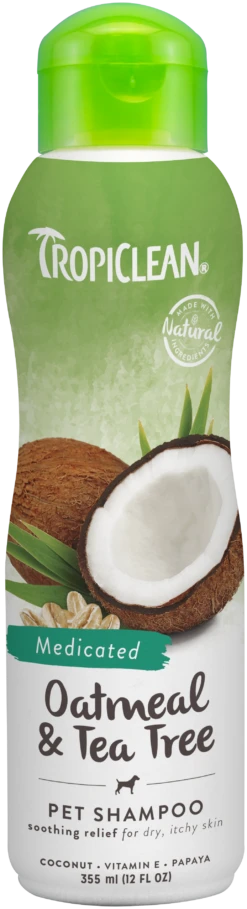 Tropiclean Champú Avena Y árbol De Té 13 Tropiclean Champú Avena Y árbol De Té -Bravery Tienda champu de avena arbol de te 355 ml 1