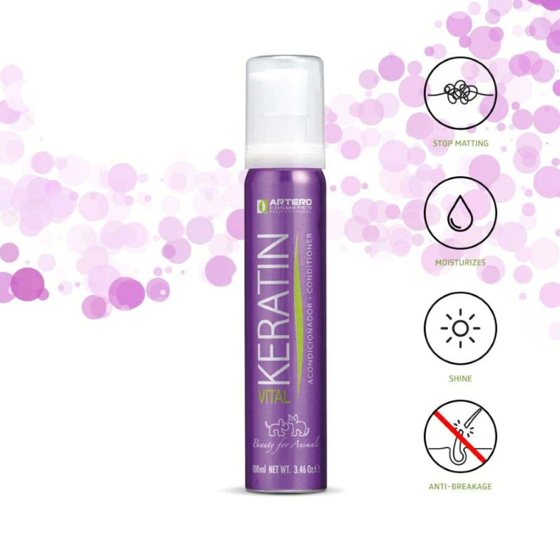 Acondicionador Keratin Vital ARTERO Acondicionador Keratin Vital -Bravery Tienda champu keratina artero 652415bfcd65e