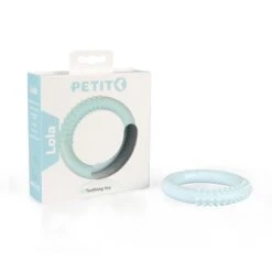 Juguete "Petit" Mordedor Lola Azul -Bravery Tienda juguete petit mordedor lola azul 3