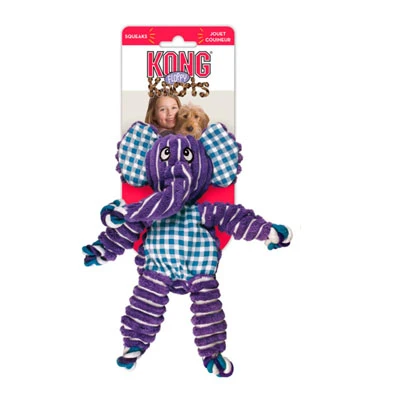 Peluche Floppy Knots Elefante KONG Peluche Floppy Knots Elefante -Bravery Tienda kong floppy knots elefante