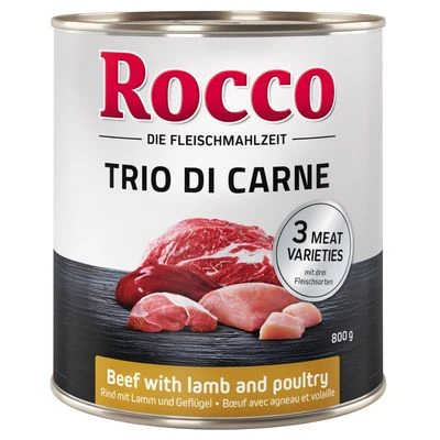 Pack de prueba: Rocco Trio di Carne 6 x 800 g Pack De Prueba: Rocco Trio Di Carne 6 X 800 G -Bravery Tienda