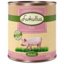 Lukullus Adult Sin Cereales 6 X 800 G -Bravery Tienda lk 800g landguth adult pork 1000x1000 0