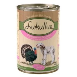 Pack Ahorro Lukullus Junior 24 X 400 G -Bravery Tienda lukullus junior putenherzen lamm 400 g 8