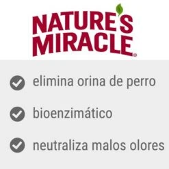 Nature's Miracle Spray Quitamanchas De Orina Y Quitaolores Para Perros -Bravery Tienda nature s miracle 2 2