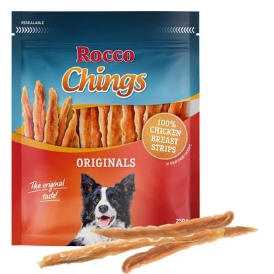 Megapack Rocco Chings Originals láminas de carne para perros 15 x 250 g Megapack Rocco Chings Originals Láminas De Carne Para Perros 15 X 250 G -Bravery Tienda originals chicken strips 7