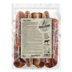 Phil & Sons Tráquea De Caballo -Bravery Tienda phil sons horse tracheas 400g 1000x1000 6