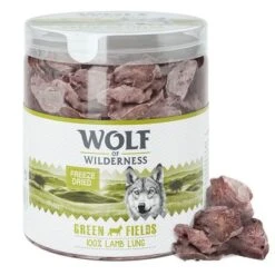 Pack De Prueba Mixto: Wolf Of Wilderness Snacks Liofilizados Premium -Bravery Tienda pla 70801 wolf of wilderness gefriergetrocknete premium snacks 3