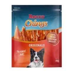 Megapack Rocco Chings Originals Láminas De Carne Para Perros 15 X 250 G 11 Megapack Rocco Chings Originals Láminas De Carne Para Perros 15 X 250 G -Bravery Tienda pla rocco chingsoriginals driedchicken 250g 1000x1000 2