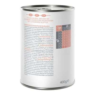 Wolf of Wilderness Expedition Junior 6 x 400 g Wolf Of Wilderness Expedition Junior 6 X 400 G -Bravery Tienda poultry jr beef 400g 2 4