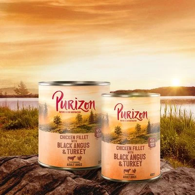 Purizon Adult 12 x 800 g comida húmeda sin cereales para perros Purizon Adult 12 X 800 G Comida Húmeda Sin Cereales Para Perros -Bravery Tienda