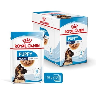 Royal Canin Maxi Puppy en salsa para perros Royal Canin Maxi Puppy En Salsa Para Perros -Bravery Tienda