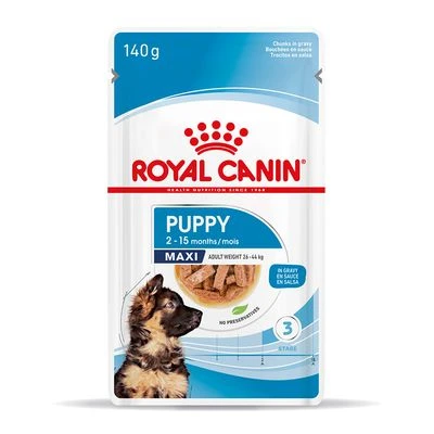 Royal Canin Maxi Puppy en salsa para perros Royal Canin Maxi Puppy En Salsa Para Perros -Bravery Tienda