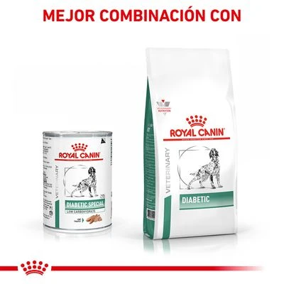 Royal Canin Veterinary Canine Diabetic Special Low Carb Mousse Royal Canin Veterinary Canine Diabetic Special Low Carb Mousse -Bravery Tienda rc vet wet dogdiabeticsplc410g cv eretailkit 6 es es 1