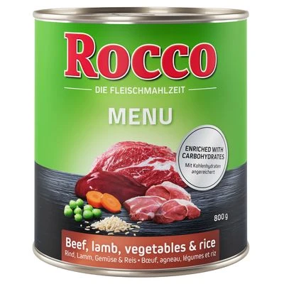 Rocco Menú 6 x 800 g Rocco Menú 6 X 800 G -Bravery Tienda