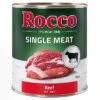 Rocco Single Meat 6 X 800 G Comida Húmeda Para Perros -Bravery Tienda rocco nf singlemeat 800g beef 1000x1000 6 1