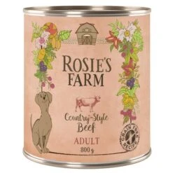 Rosie's Farm Adult 6 X 800 G -Bravery Tienda rosie sfarm adult beef 800g 1000x1000 9