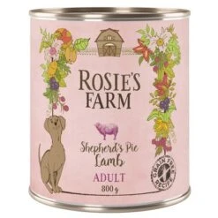 Rosie's Farm Adult 6 X 800 G -Bravery Tienda rosie sfarm adult lamb 800g 1000x1000 6