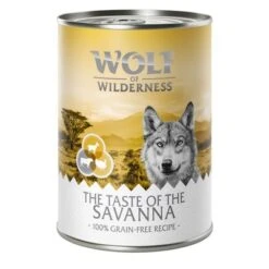 Megapack Wolf Of Wilderness The Taste Of 24 X 400 G -Bravery Tienda savanna 400g 1000x1000 6