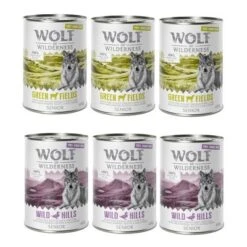 Wolf Of Wilderness Free Range Senior 12 X 400 G - Pack Ahorro -Bravery Tienda sr mix 400g ohne icon 1000x1000 1
