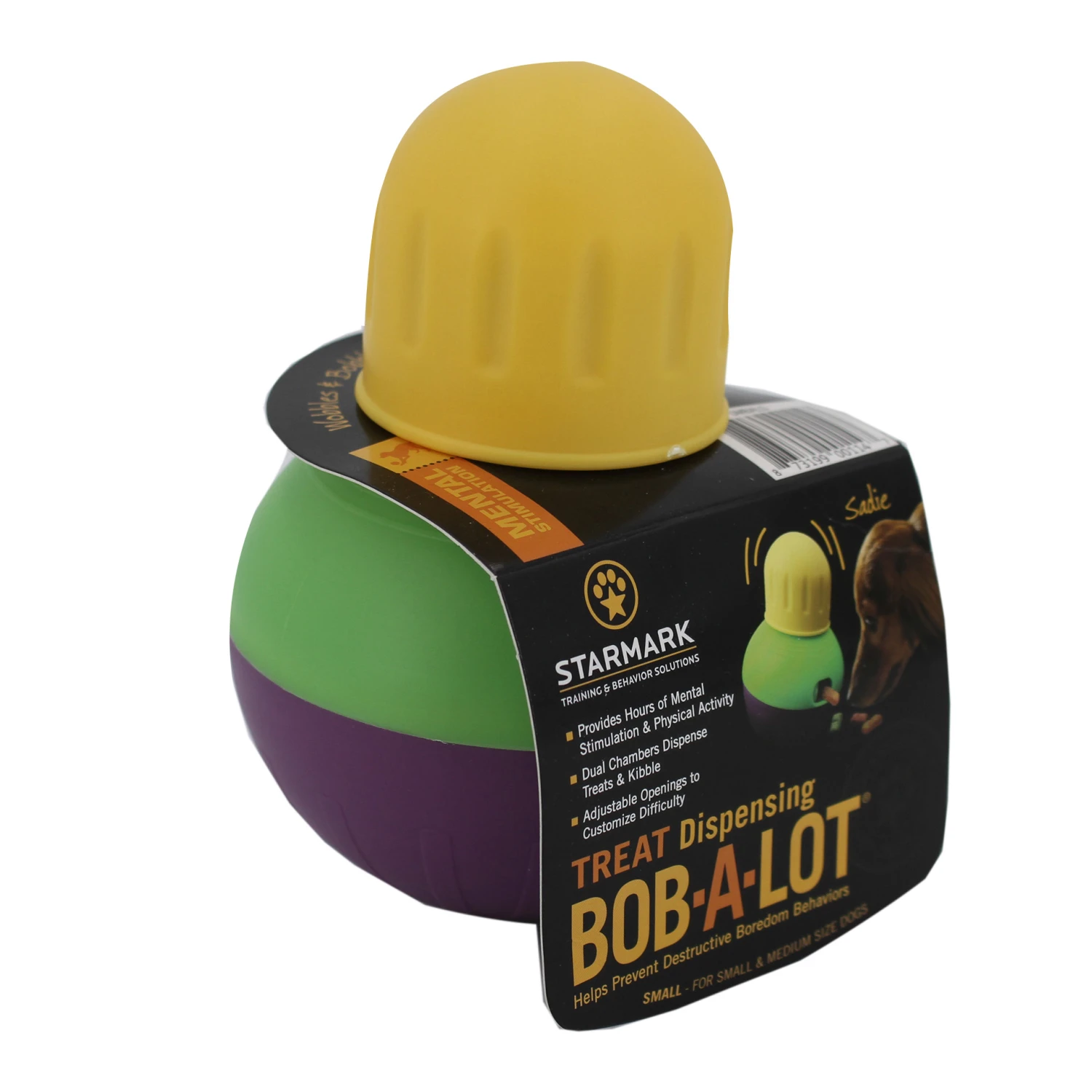 Bob-A-Lot Starmark Bob-A-Lot -Bravery Tienda treatdispensingbobalot sizes 59840 02 621cdd6749ac2