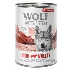 Wolf Of Wilderness Free Range 6 X 400 G -Bravery Tienda wow freerange highvalley 400g 1000x1000 7