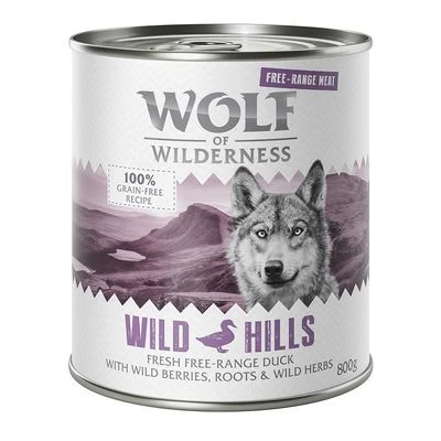 Wolf of Wilderness Free Range 6 x 800 g Wolf Of Wilderness Free Range 6 X 800 G -Bravery Tienda