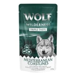 Wolf Of Wilderness Triple Taste 12 X 125 G 6 Wolf Of Wilderness Triple Taste 12 X 125 G -Bravery Tienda wow nafu taste of 125g pouch mediterrianean 1000x1000 3