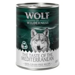 Megapack Wolf Of Wilderness The Taste Of 24 X 400 G -Bravery Tienda wow tasteof mediterranean 400g 1000x1000 1
