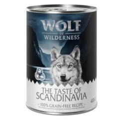 Megapack Wolf Of Wilderness The Taste Of 24 X 400 G -Bravery Tienda wow tasteof scandinavia 400g 1000x1000 7